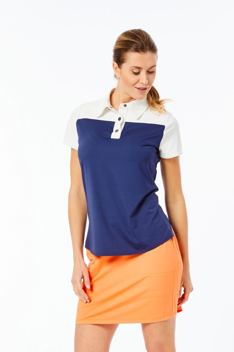 Color Block Short Sleeve