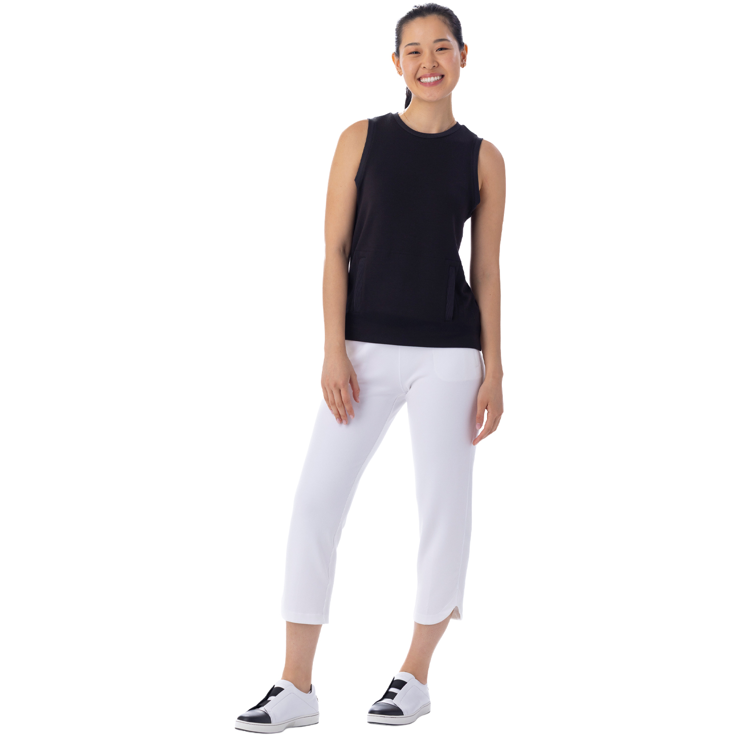 Bliss Knit Kanga Sleeveless Onyx - Image 3