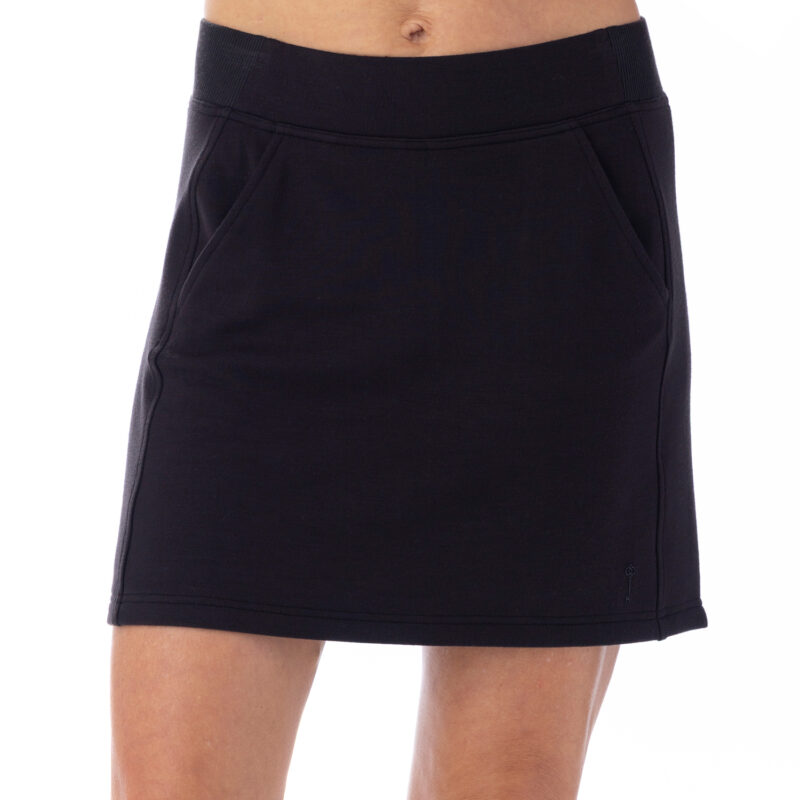 Bliss Knit Skort Onyx