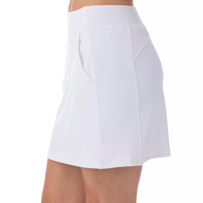 Bliss Knit Skort Chalk