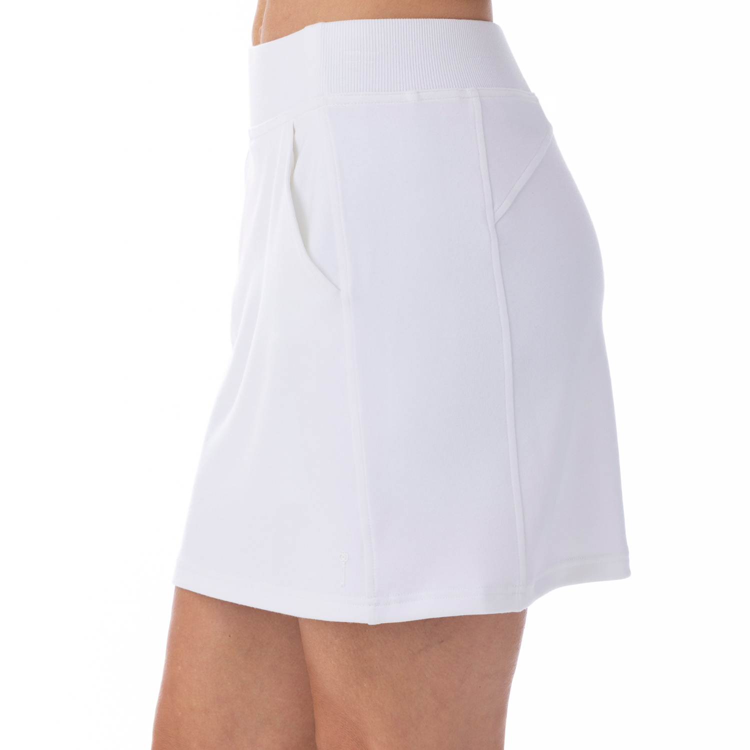 Bliss Knit Skort Chalk - Image 2