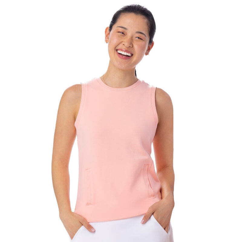 Bliss Knit Kanga Sleeveless Conch