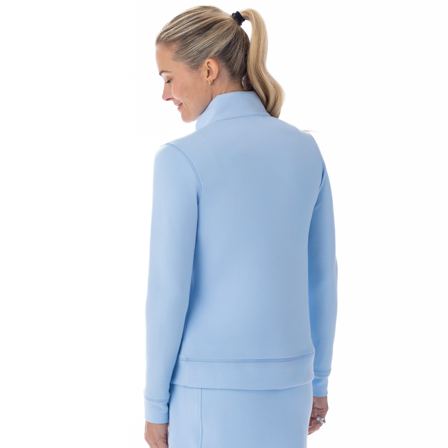 Heavenly Quarter Zip Cloud Blue - Image 2