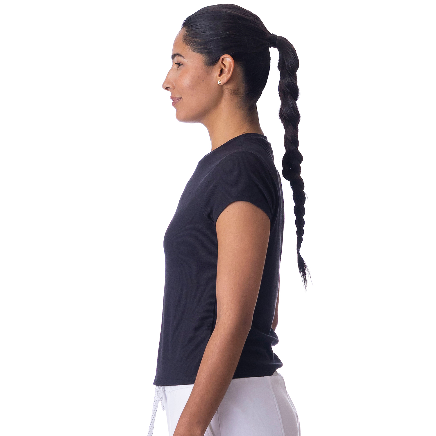 Sueded Transit Tee Black - Image 2