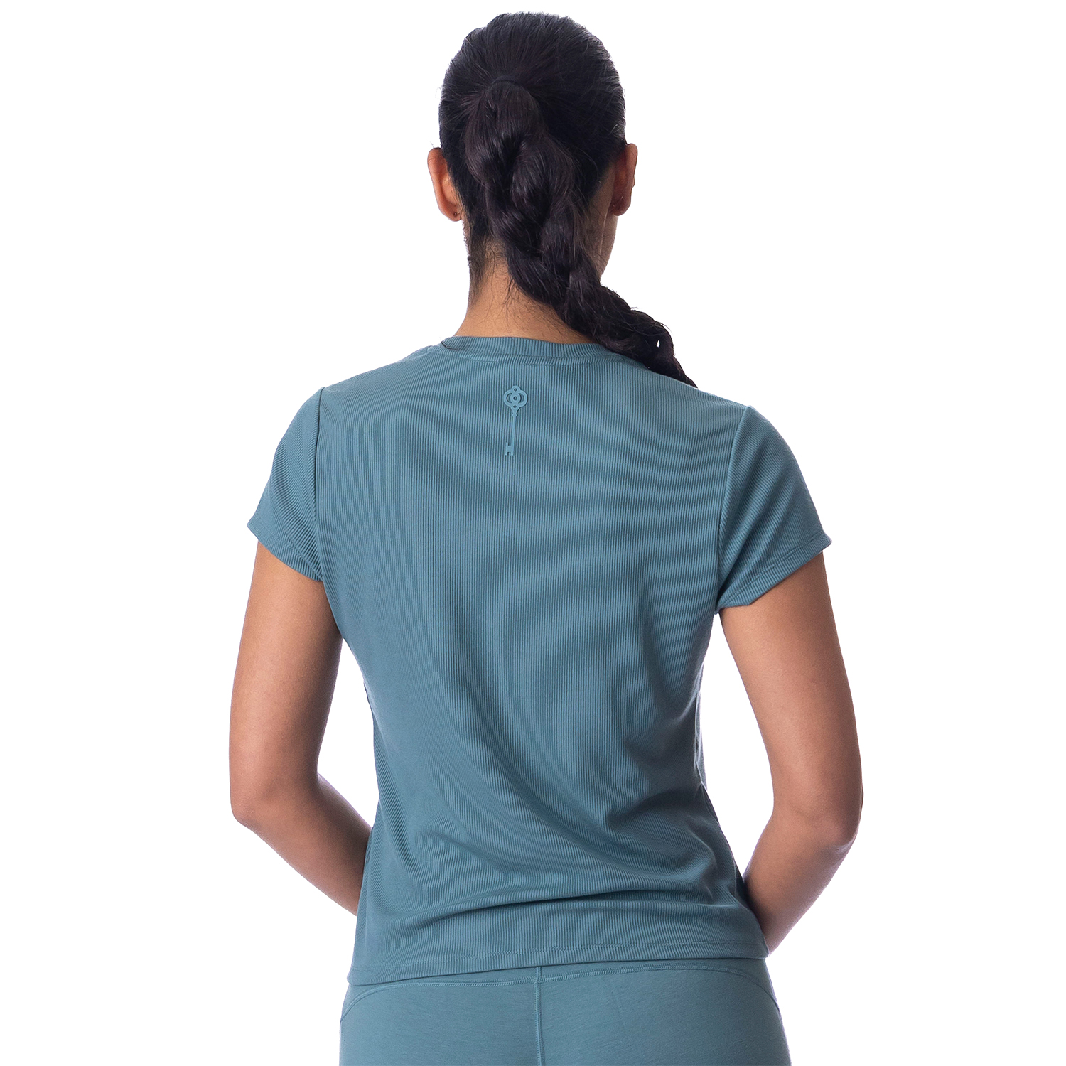 Sueded Transit Tee Silver Pine - Image 3