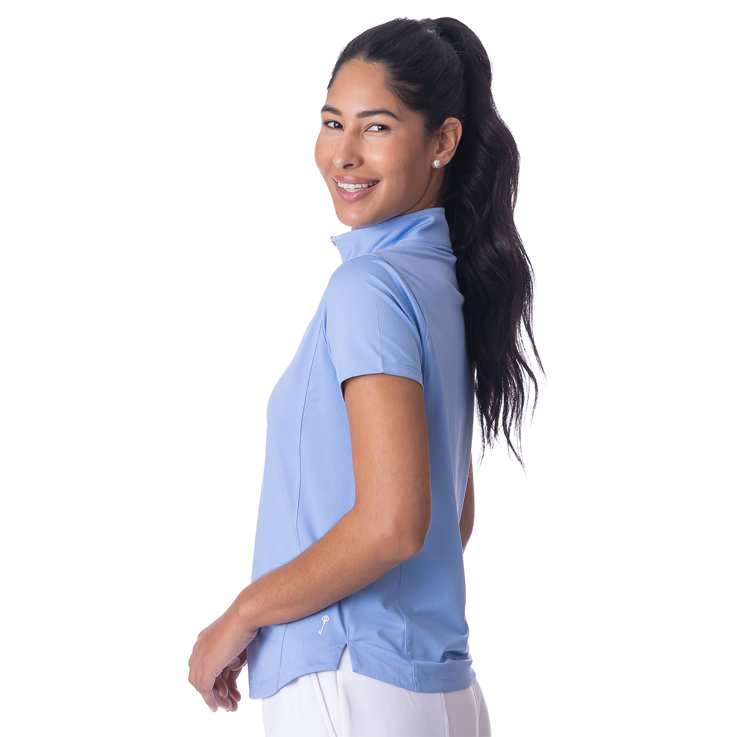 Abbey Jacquard Short Sleeve - Image 2