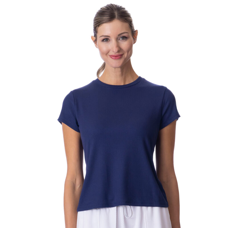 Sueded Transit Tee Navy