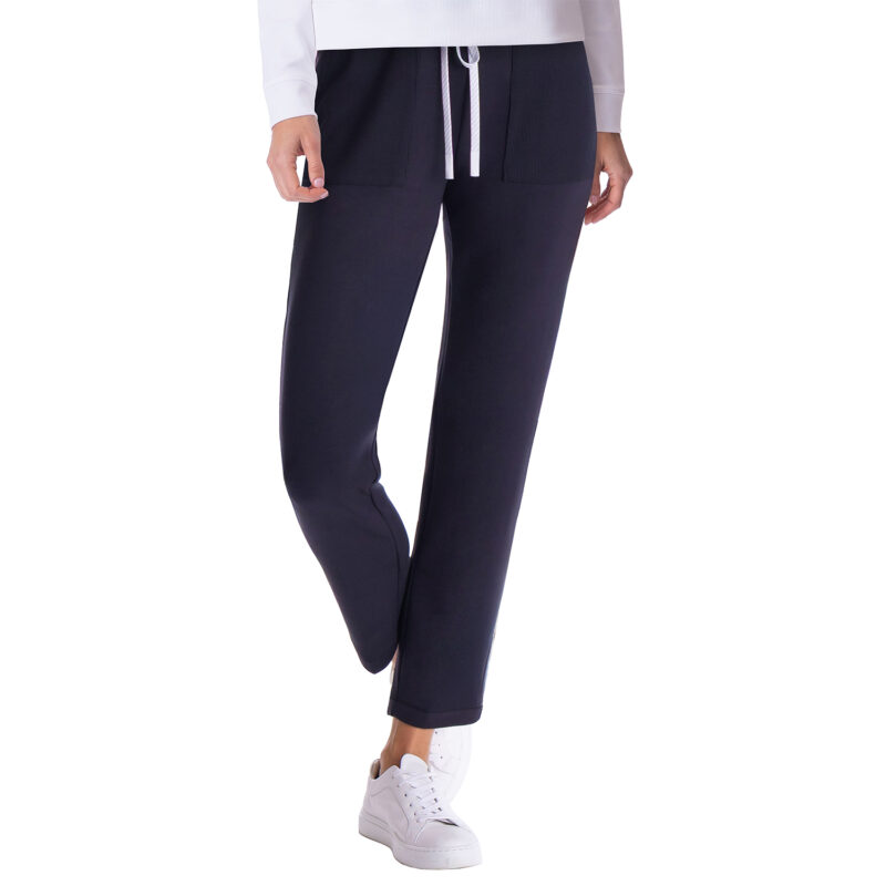 Sueded Sundays Crop Pant Black
