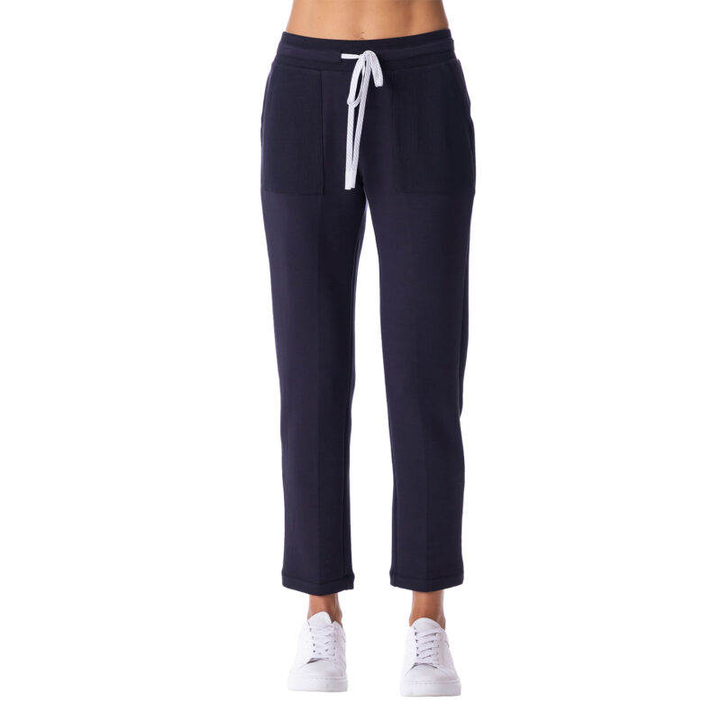 Sueded Sundays Crop Pant Black