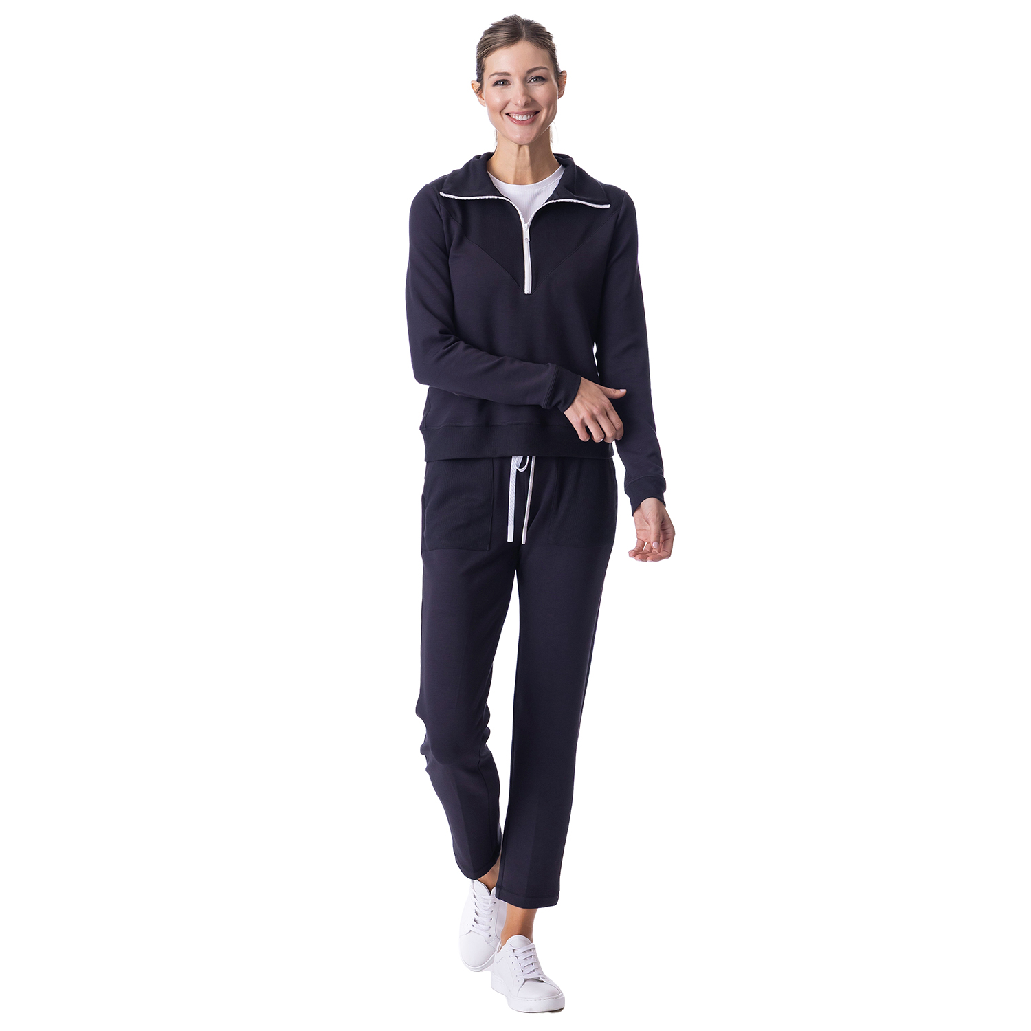 Sueded Sundays Crop Pant Black - Image 5