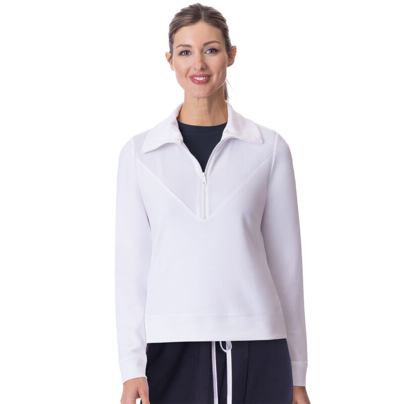 Sundays Quarter Zip Chalk