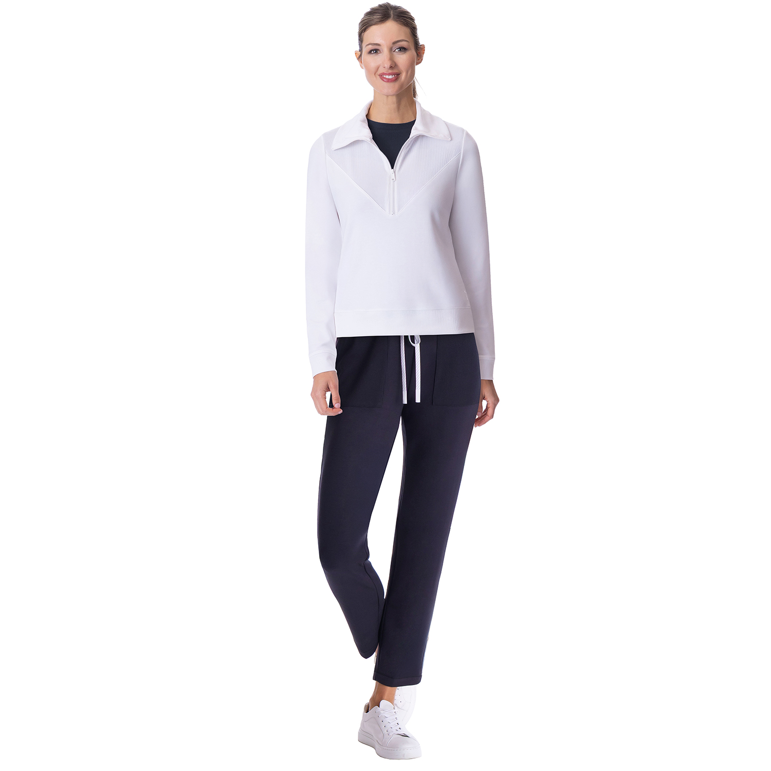 Sundays Quarter Zip Chalk - Image 4